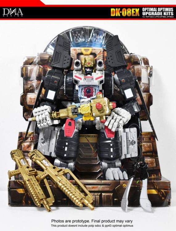 トランスフォーマー スローンオブザプライム　DNA DK-08EX DNA Design - DK-08EX Throne of the Primes Optimal Optimus Upgrade