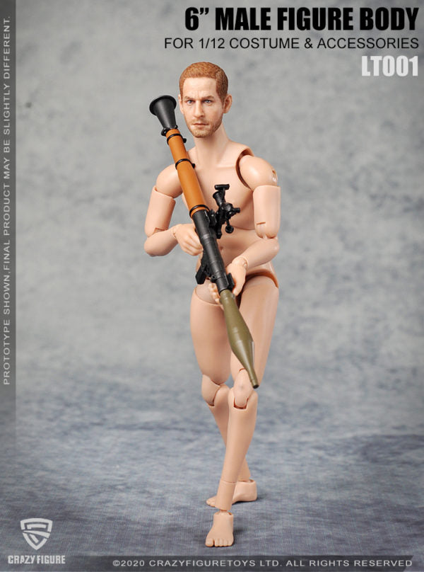 Load image into Gallery viewer, Crazy Figure - 1/12 Multi Joint Movable Male Body with Neck