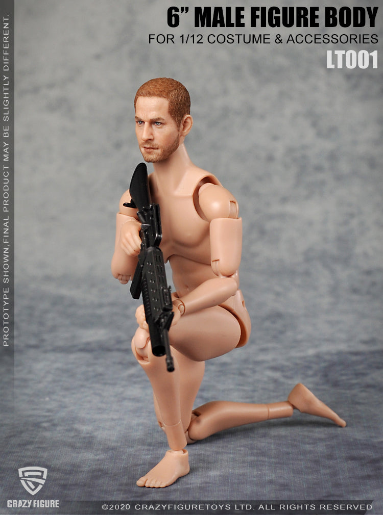 Load image into Gallery viewer, Crazy Figure - 1/12 Multi Joint Movable Male Body with Neck