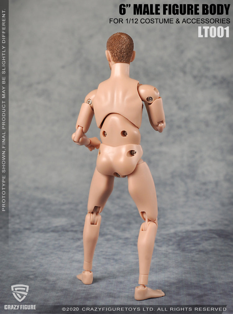 Load image into Gallery viewer, Crazy Figure - 1/12 Multi Joint Movable Male Body with Neck