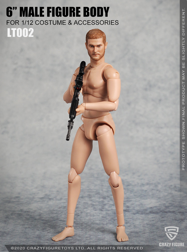 Load image into Gallery viewer, Crazy Figure - 1/12 Multi Joint Movable Male Body without Neck
