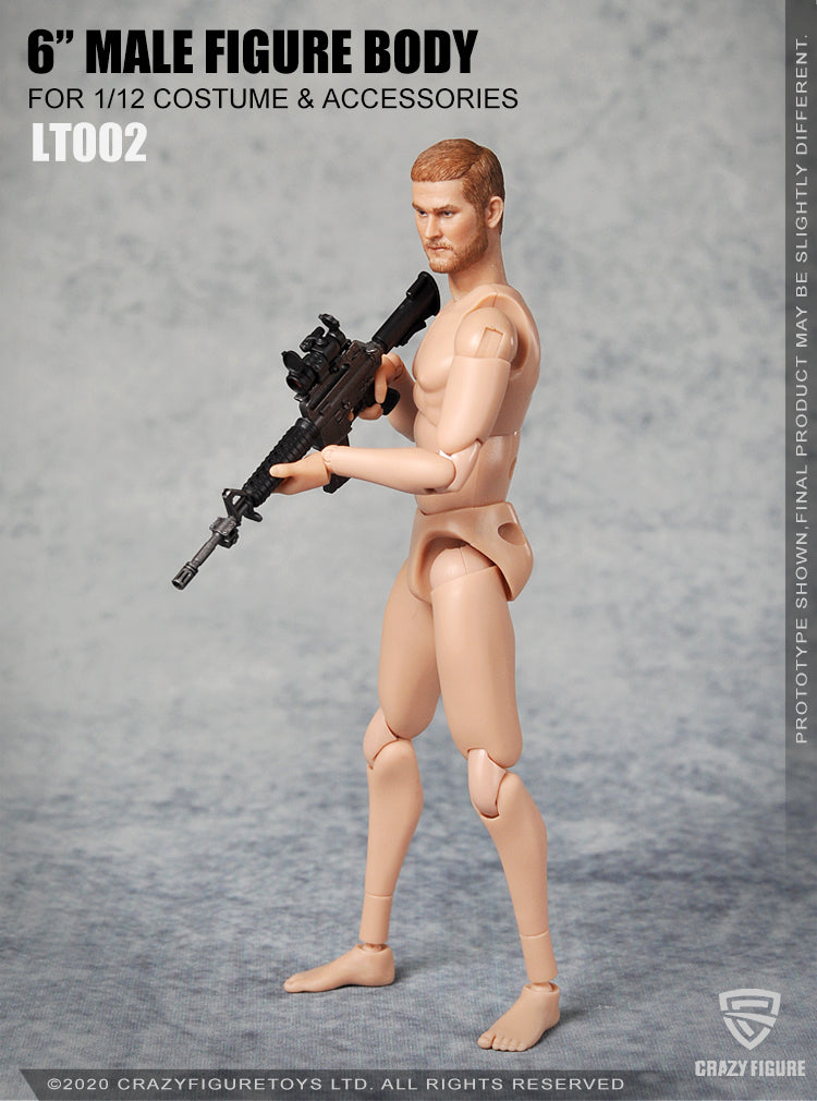 Load image into Gallery viewer, Crazy Figure - 1/12 Multi Joint Movable Male Body without Neck