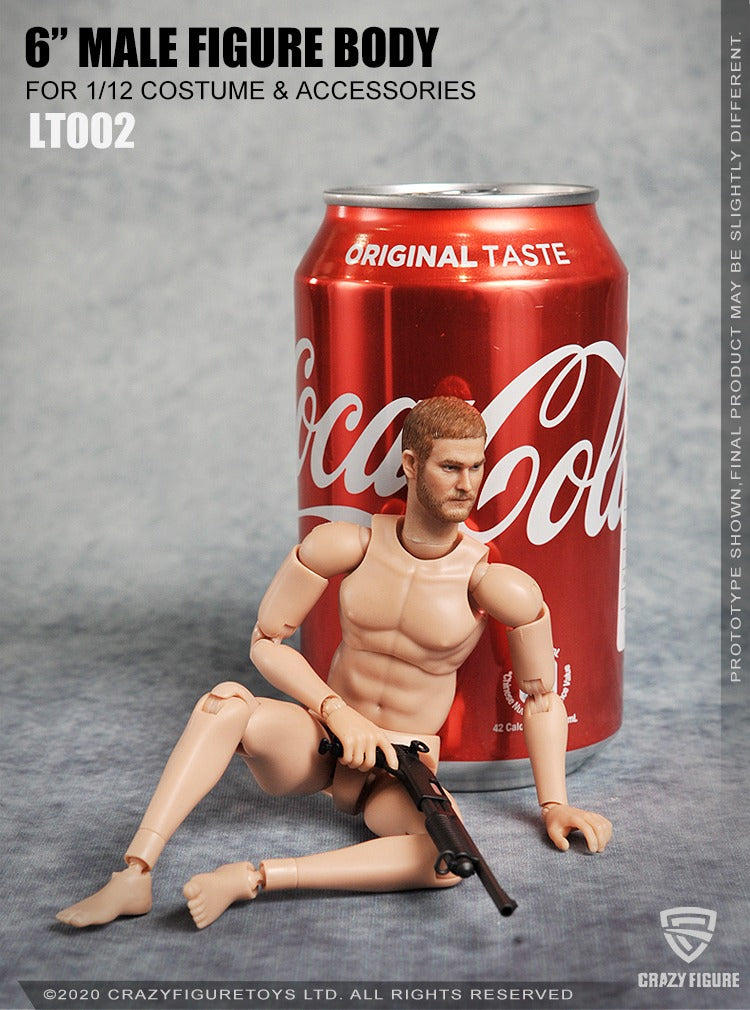 Load image into Gallery viewer, Crazy Figure - 1/12 Multi Joint Movable Male Body without Neck