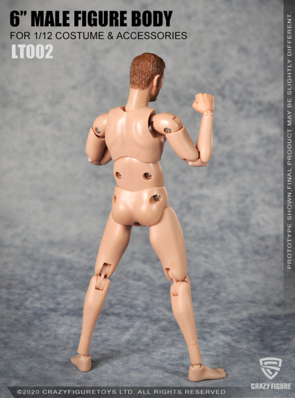 Load image into Gallery viewer, Crazy Figure - 1/12 Multi Joint Movable Male Body without Neck