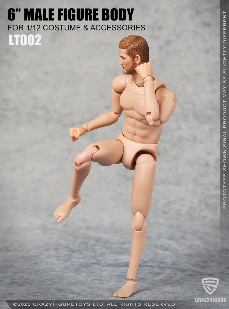 Load image into Gallery viewer, Crazy Figure - 1/12 Multi Joint Movable Male Body without Neck