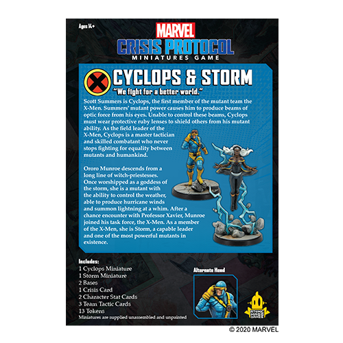 Atomic Mass Games - Marvel Crisis Protocol: Storm and Cyclops