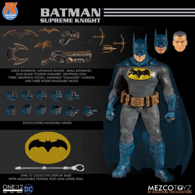 Mezco Toyz - One:12 Batman Supreme Knight (PX Previews Exclusive