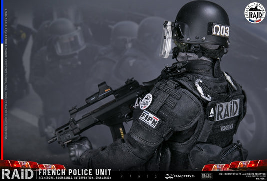 Dam Toys - Elite Series - French Police Unit Raid In Paris