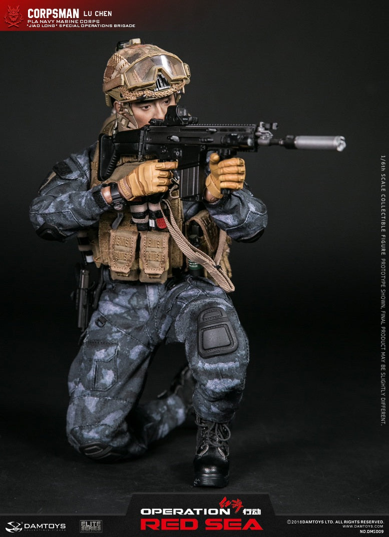 Load image into Gallery viewer, DAM Toys - PLA Navy Marine Corps "Jiao Long" Special Operations Brigade Operator Corpsman - Lu Chen