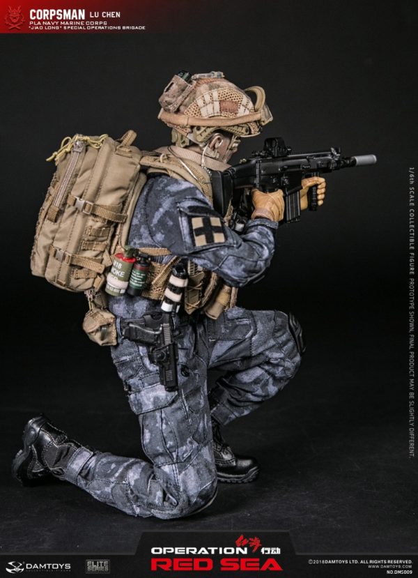 Load image into Gallery viewer, DAM Toys - PLA Navy Marine Corps "Jiao Long" Special Operations Brigade Operator Corpsman - Lu Chen