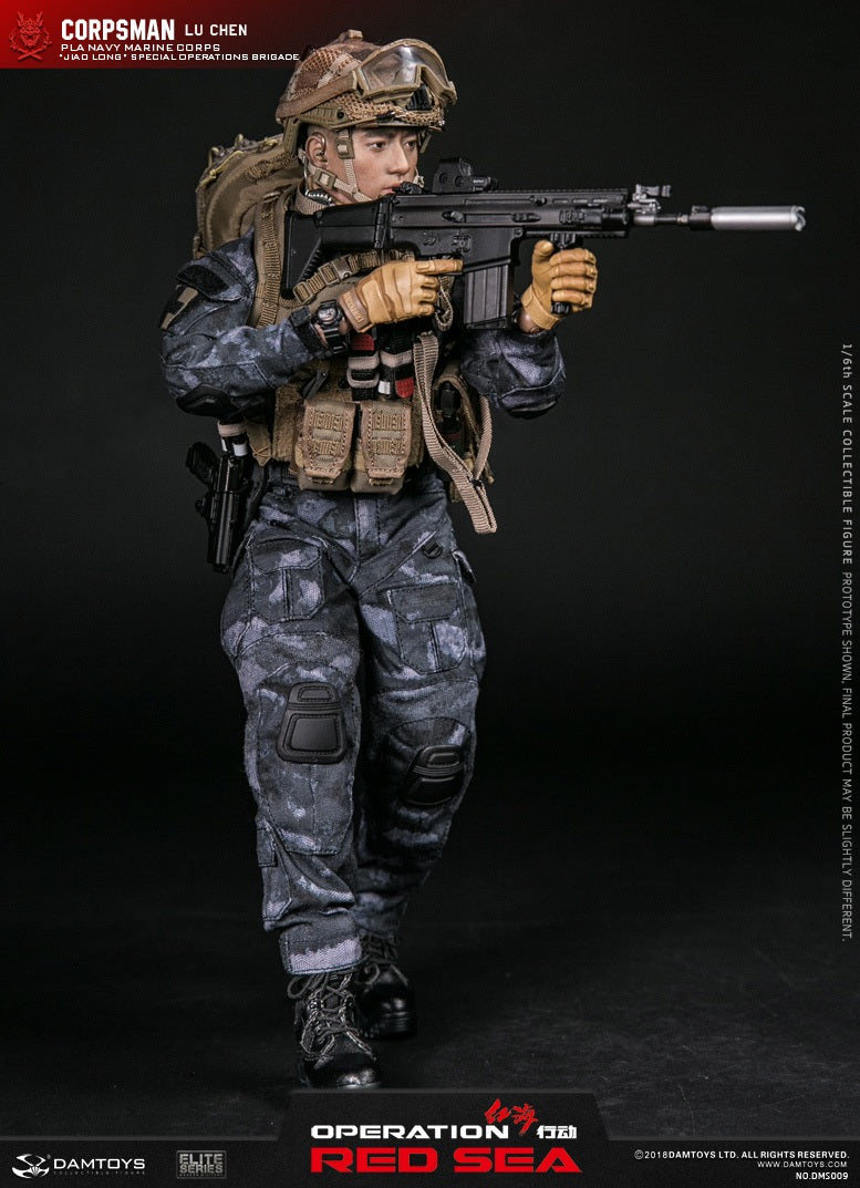 Load image into Gallery viewer, DAM Toys - PLA Navy Marine Corps "Jiao Long" Special Operations Brigade Operator Corpsman - Lu Chen