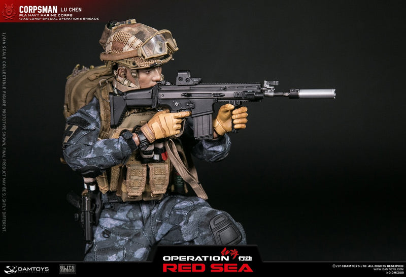 Load image into Gallery viewer, DAM Toys - PLA Navy Marine Corps "Jiao Long" Special Operations Brigade Operator Corpsman - Lu Chen