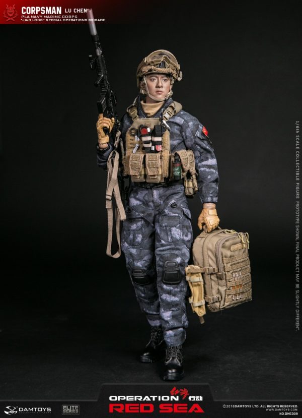Load image into Gallery viewer, DAM Toys - PLA Navy Marine Corps "Jiao Long" Special Operations Brigade Operator Corpsman - Lu Chen