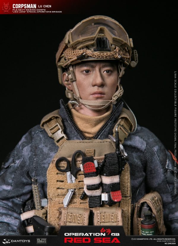 Load image into Gallery viewer, DAM Toys - PLA Navy Marine Corps "Jiao Long" Special Operations Brigade Operator Corpsman - Lu Chen