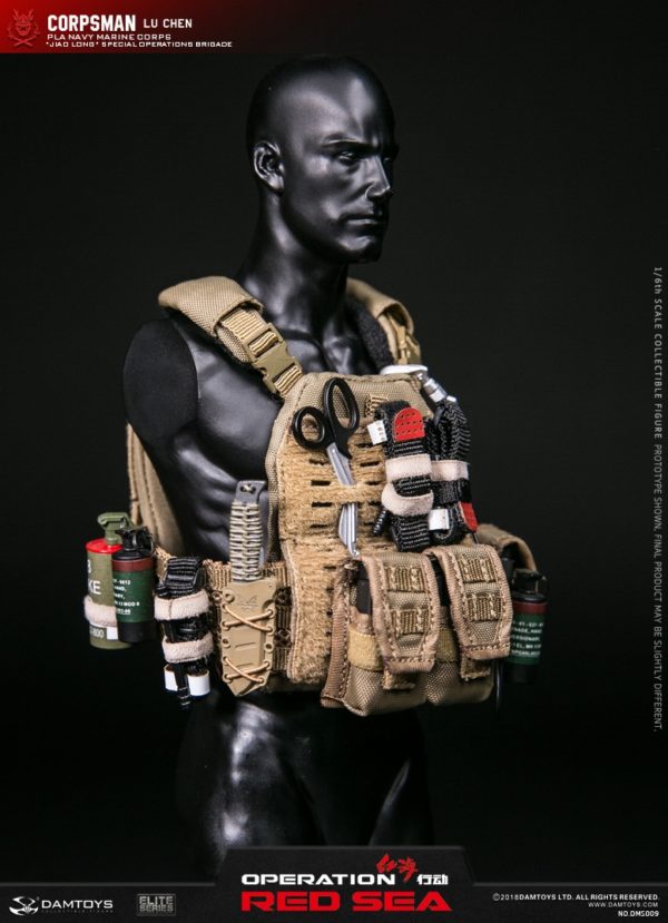 Load image into Gallery viewer, DAM Toys - PLA Navy Marine Corps "Jiao Long" Special Operations Brigade Operator Corpsman - Lu Chen