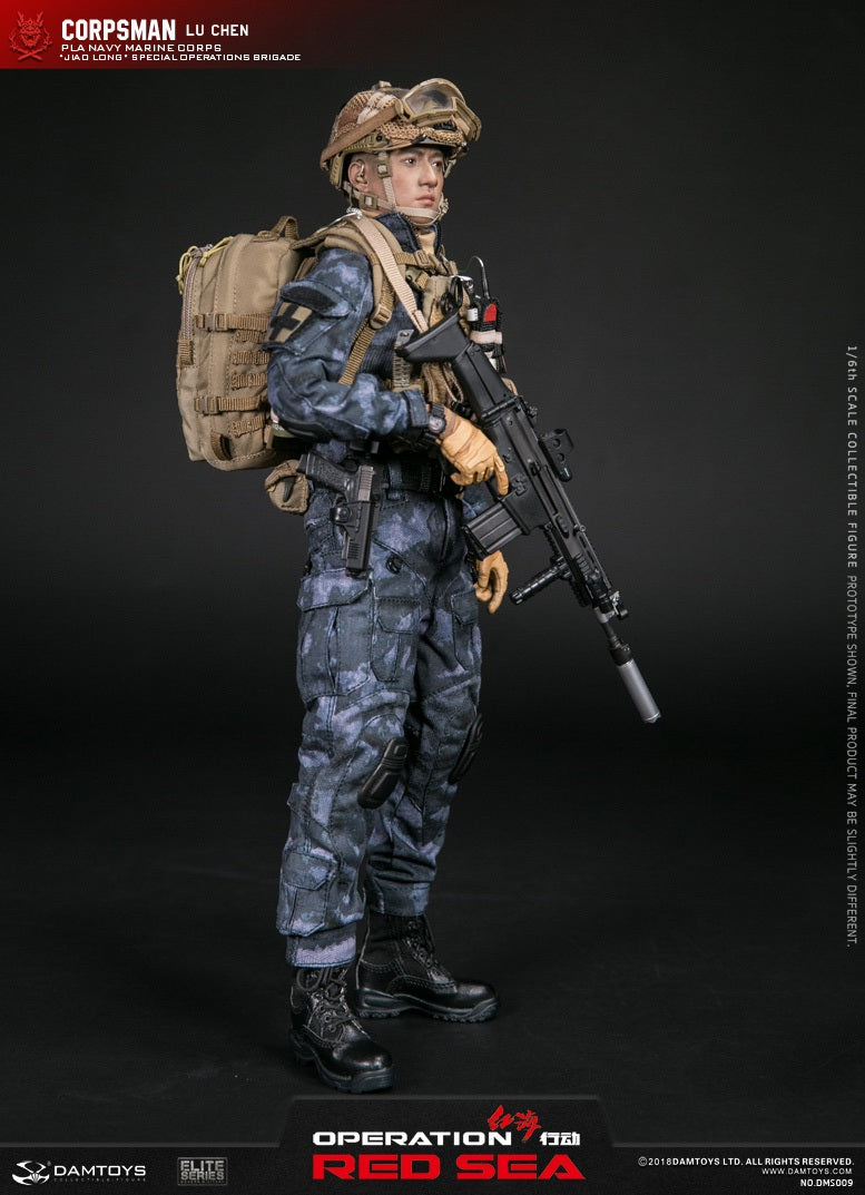 Load image into Gallery viewer, DAM Toys - PLA Navy Marine Corps "Jiao Long" Special Operations Brigade Operator Corpsman - Lu Chen