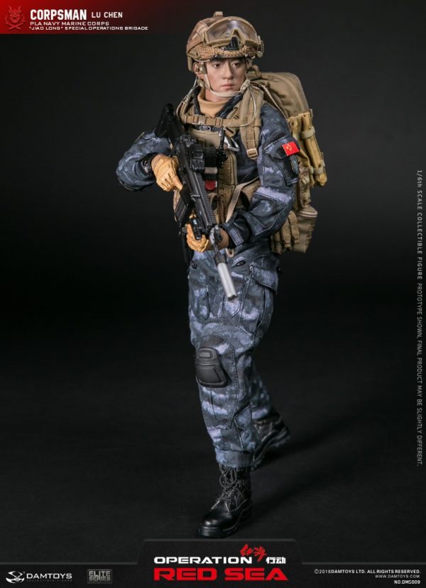 Load image into Gallery viewer, DAM Toys - PLA Navy Marine Corps "Jiao Long" Special Operations Brigade Operator Corpsman - Lu Chen