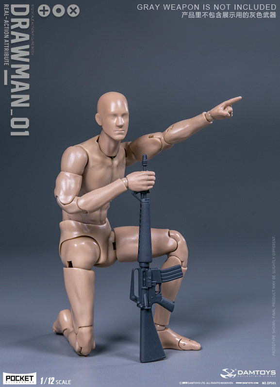 Load image into Gallery viewer, DAM Toys - 1/12 Draw Man