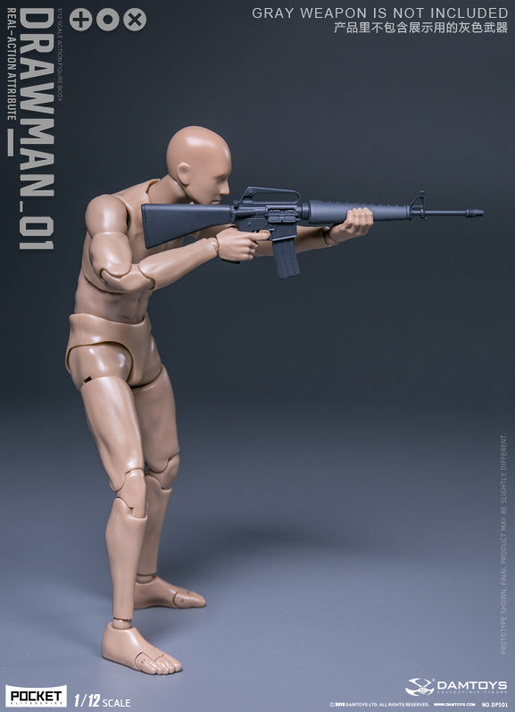 Load image into Gallery viewer, DAM Toys - 1/12 Draw Man
