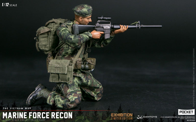 Load image into Gallery viewer, DAM Toys - 1/12 Pocket Elite Series: Marine Force Recon In Vietnam
