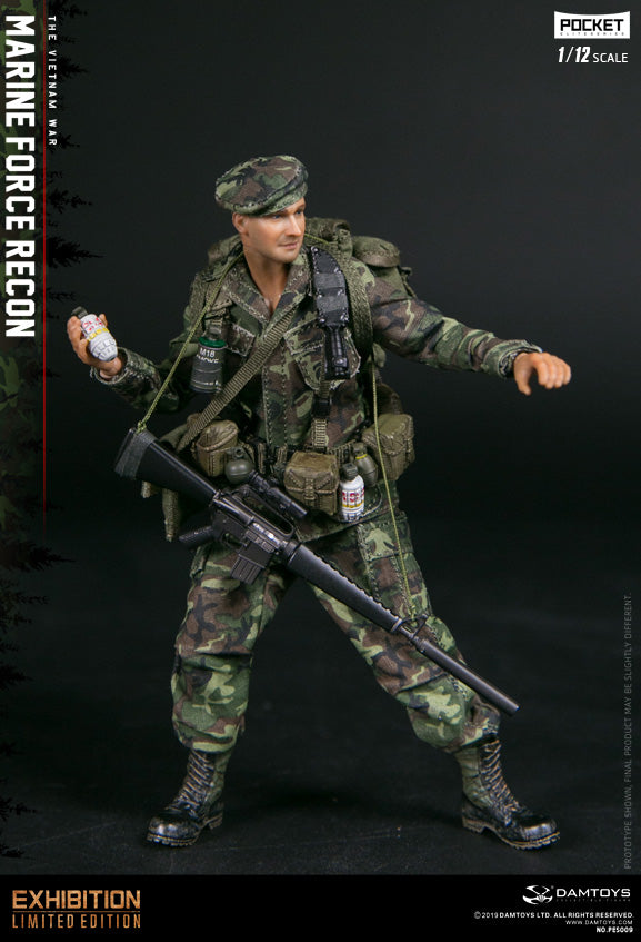 Load image into Gallery viewer, DAM Toys - 1/12 Pocket Elite Series: Marine Force Recon In Vietnam