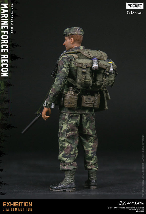 Load image into Gallery viewer, DAM Toys - 1/12 Pocket Elite Series: Marine Force Recon In Vietnam