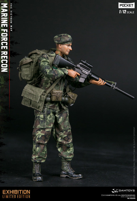 Load image into Gallery viewer, DAM Toys - 1/12 Pocket Elite Series: Marine Force Recon In Vietnam
