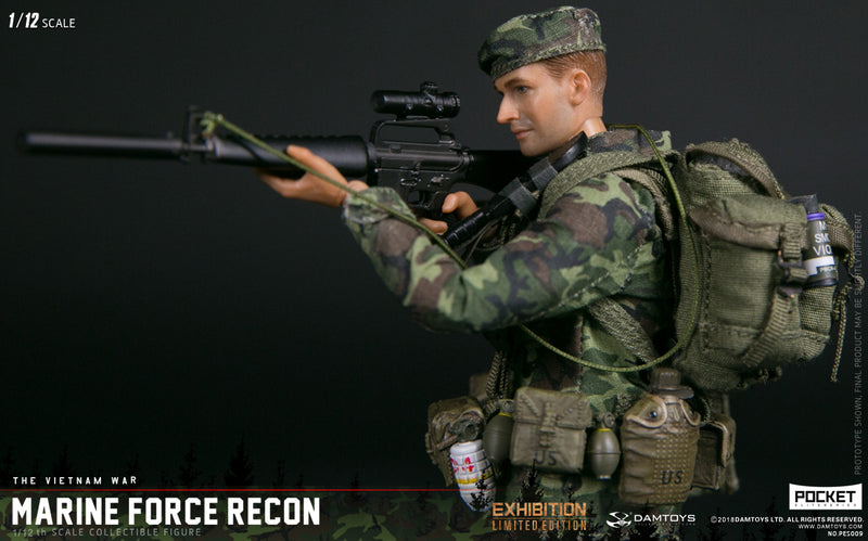 Load image into Gallery viewer, DAM Toys - 1/12 Pocket Elite Series: Marine Force Recon In Vietnam