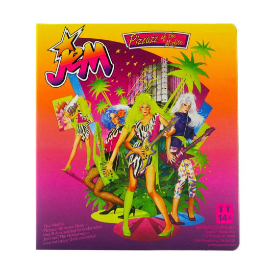 Super 7 - Jem and the Holograms ReAction: Pizzazz (Neon Retro Box) SDCC 2022 Exclusive