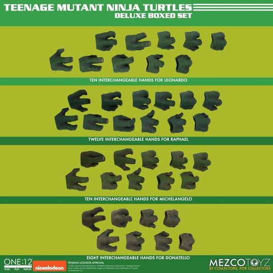 Mezco Toyz - One:12 Teenage Mutant Ninja Turtles Deluxe Box Set
