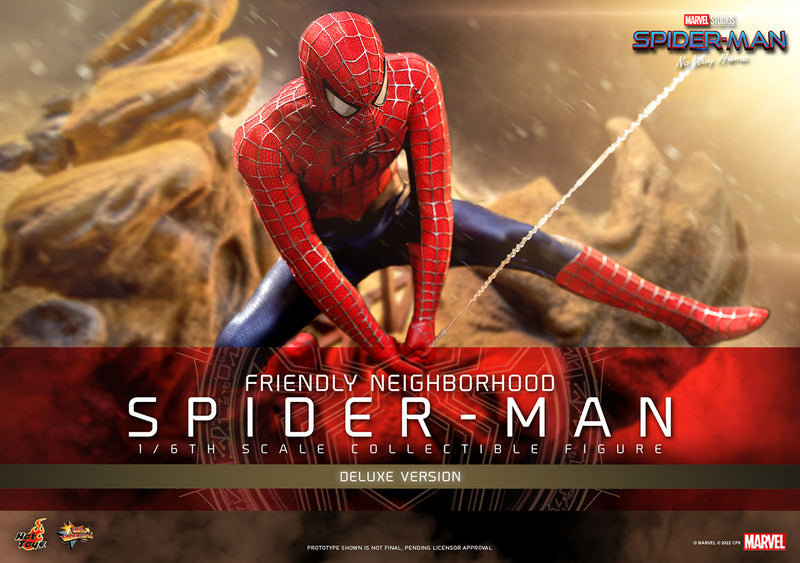 Load image into Gallery viewer, Hot Toys - Spider-Man No Way Home: Friendly Neighbourhood Spider-Man (Deluxe)