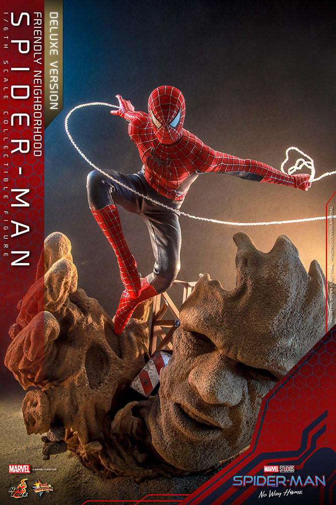 Load image into Gallery viewer, Hot Toys - Spider-Man No Way Home: Friendly Neighbourhood Spider-Man (Deluxe)