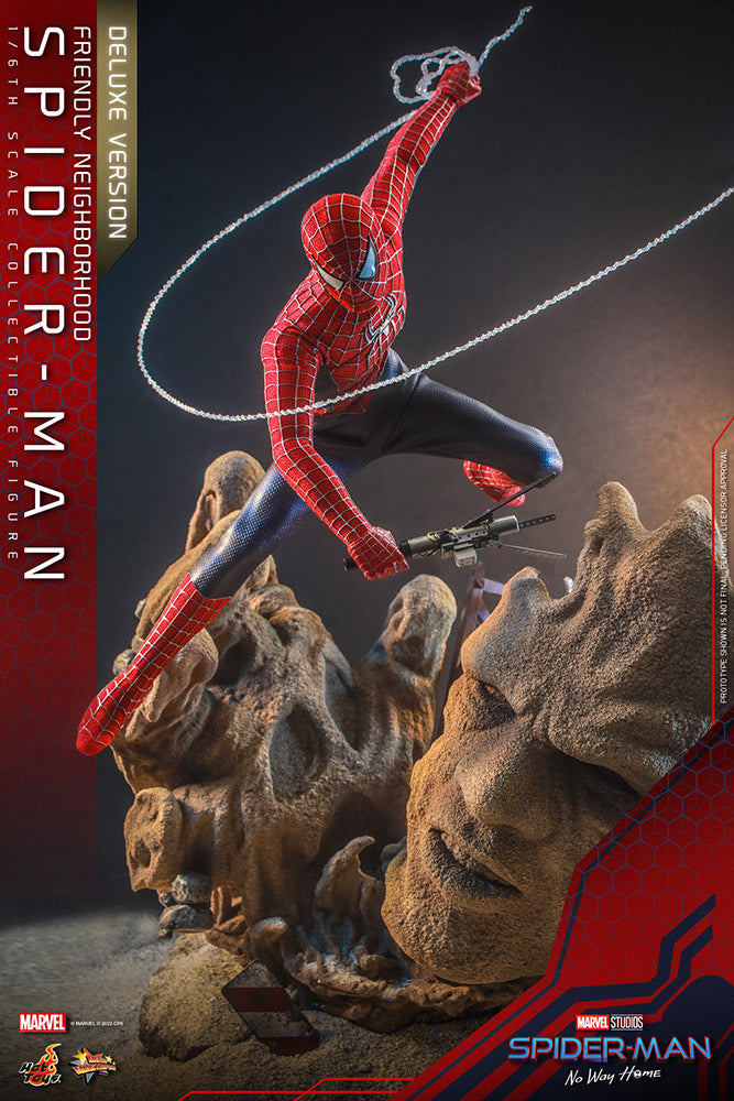 Load image into Gallery viewer, Hot Toys - Spider-Man No Way Home: Friendly Neighbourhood Spider-Man (Deluxe)