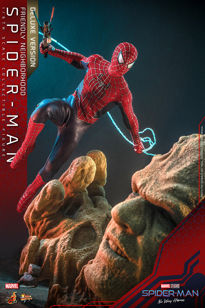 Load image into Gallery viewer, Hot Toys - Spider-Man No Way Home: Friendly Neighbourhood Spider-Man (Deluxe)