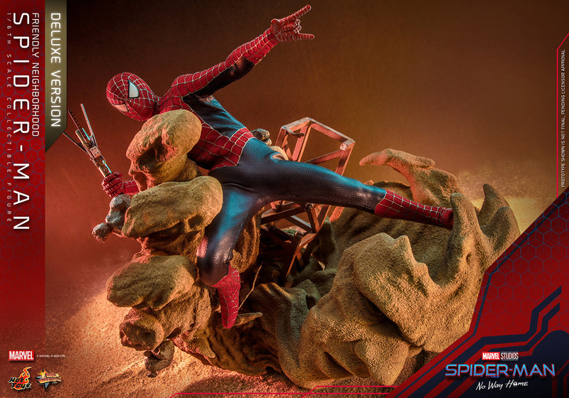 Load image into Gallery viewer, Hot Toys - Spider-Man No Way Home: Friendly Neighbourhood Spider-Man (Deluxe)
