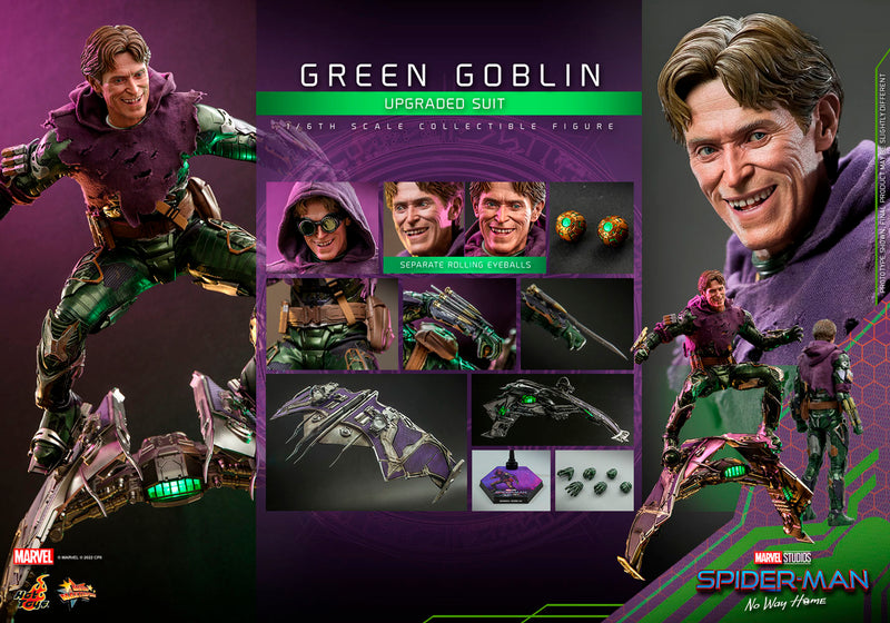 Load image into Gallery viewer, Hot Toys - Spider-Man No Way Home: Green Goblin (Upgraded Suit)