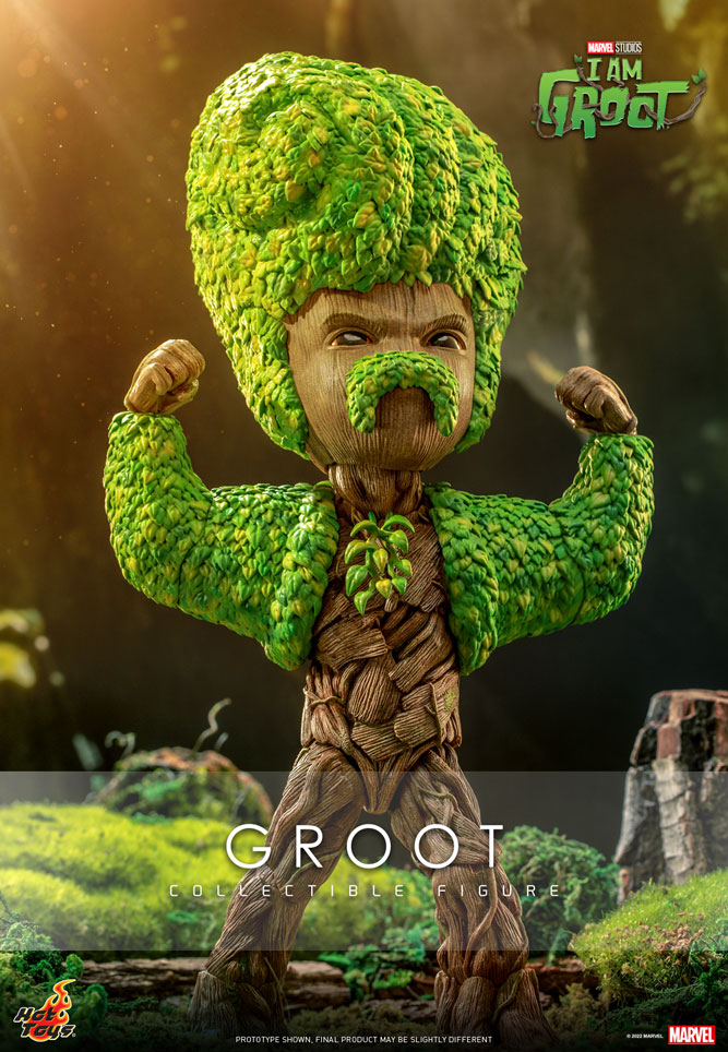 Hot toys ホットトイズ I AM GROOT フィギュア　(値段交渉可) Hot Toys - I Am Groot - Groot – Ages Three and Up