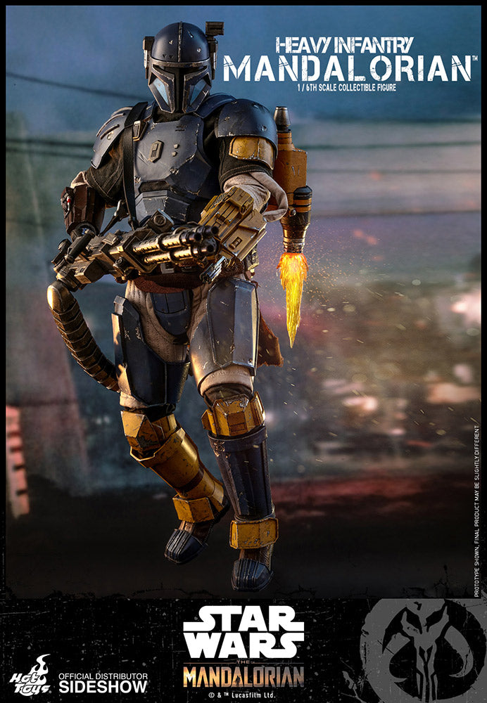 Load image into Gallery viewer, Hot Toys - Star Wars The Mandalorian - Heavy Infantry Mandalorian