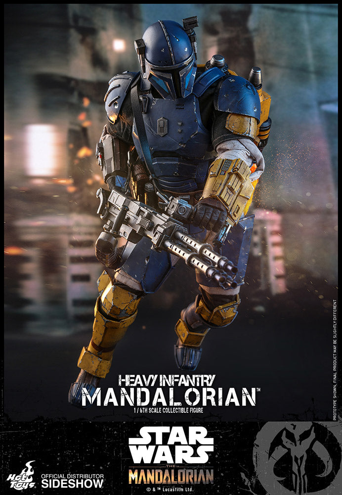 Load image into Gallery viewer, Hot Toys - Star Wars The Mandalorian - Heavy Infantry Mandalorian