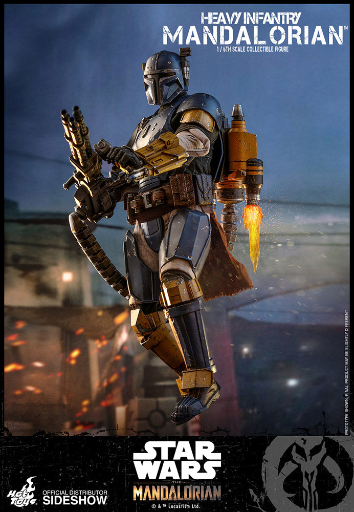 Load image into Gallery viewer, Hot Toys - Star Wars The Mandalorian - Heavy Infantry Mandalorian