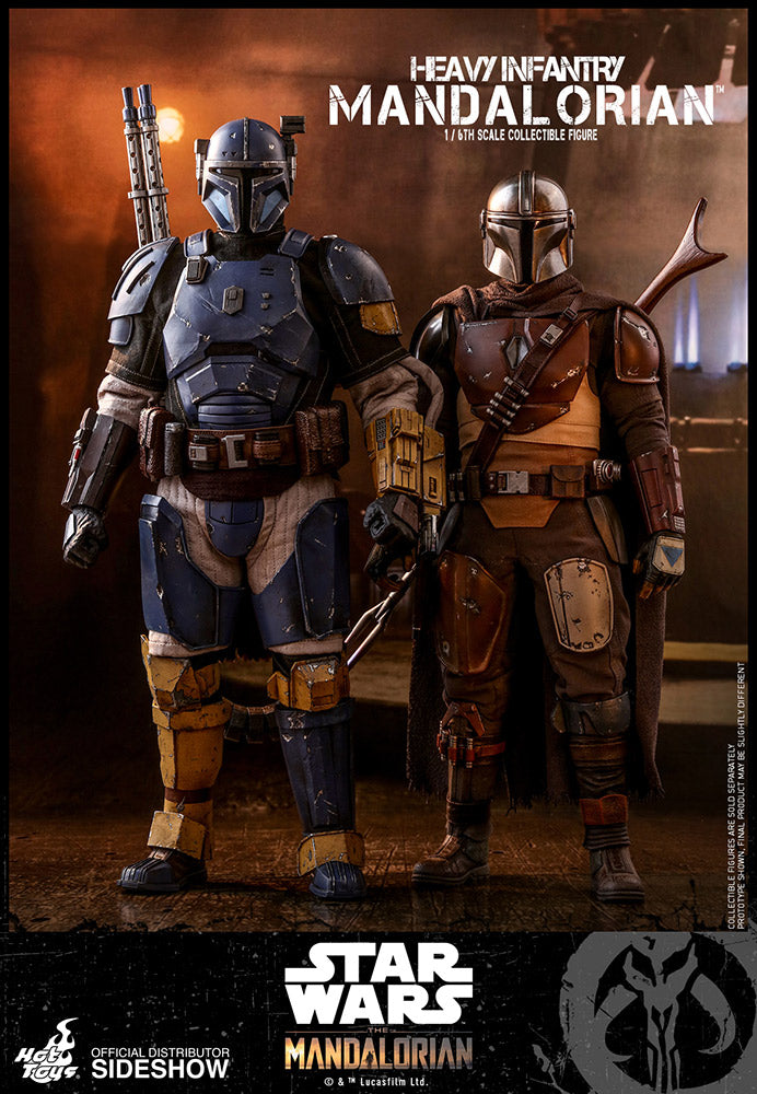 Load image into Gallery viewer, Hot Toys - Star Wars The Mandalorian - Heavy Infantry Mandalorian