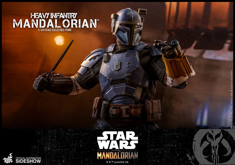 Load image into Gallery viewer, Hot Toys - Star Wars The Mandalorian - Heavy Infantry Mandalorian
