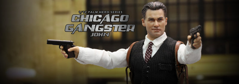 Load image into Gallery viewer, DID - 1/12 Palm Hero Series: Chicago Gangster John