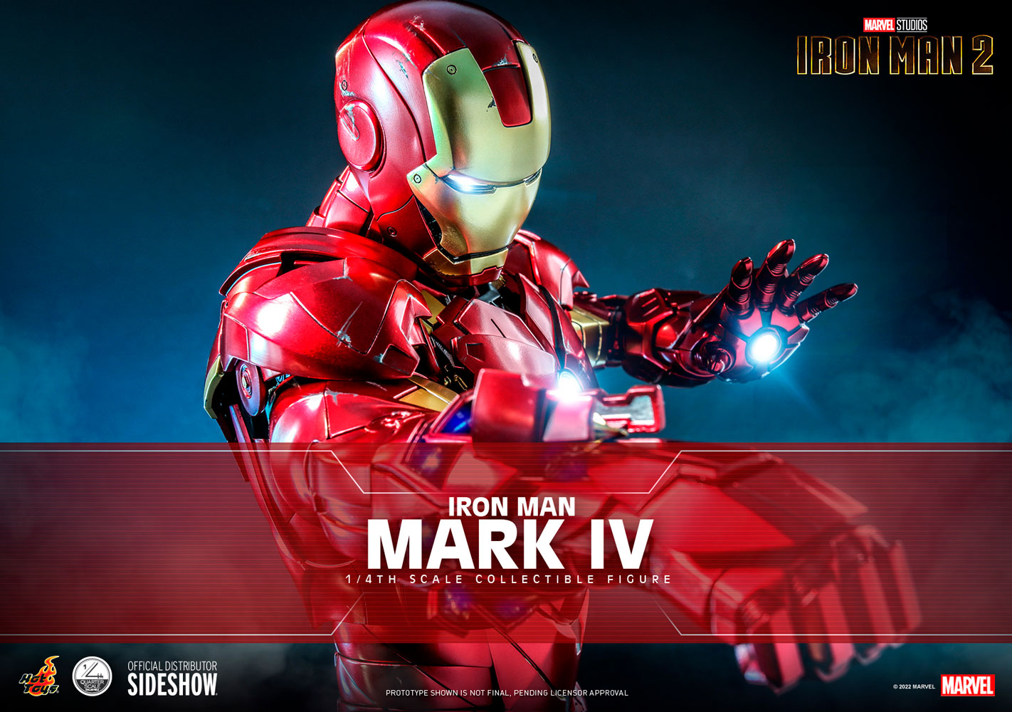 Hot Toys Iron Man 2 Mark IV フィギュア Hot Toys Movie Masterpiece IRON MAN 2/3 MARK IV (Mark 4) Shanghai