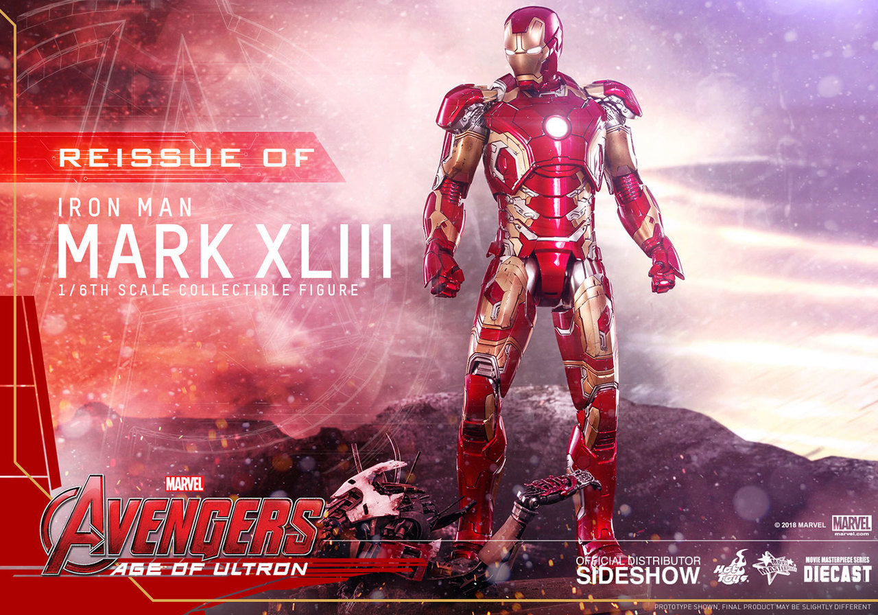 Hot Toys Iron Man Mark XLIII 1/6フィギュア Hot Toys - Avengers - Iron Man Mark XLIII (2.0) (Deluxe Version