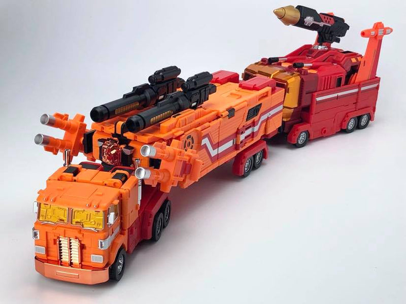 Load image into Gallery viewer, Fans Hobby - MasterBuilder - MB06D Power Baser + MB-11D God Armour (Orange Set)