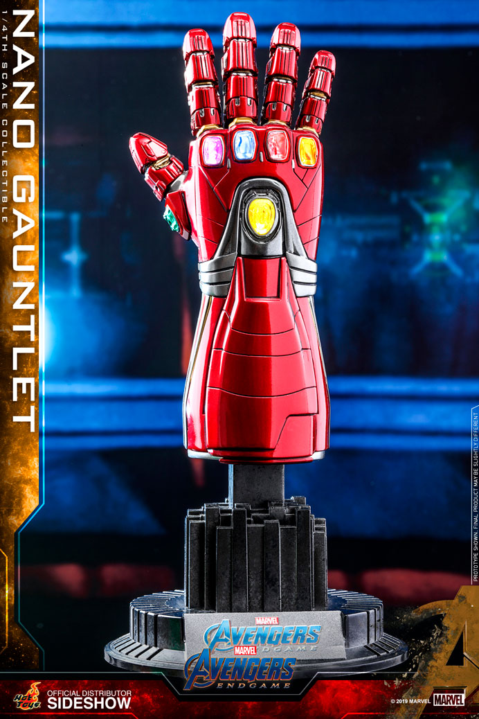 Hot Toys - Avengers: End Game - Quarter Scale Nano Gauntlet – Ages