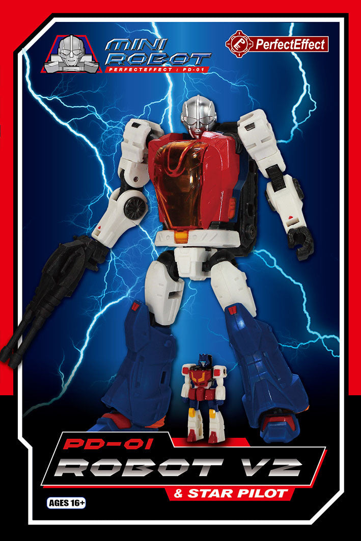 SF・ファンタジー・ホラー Perfect Effect PD-01 ROBOT V2 Perfect Effect - PD-01 Robot V2 and Star Pilot – Ages Three and Up