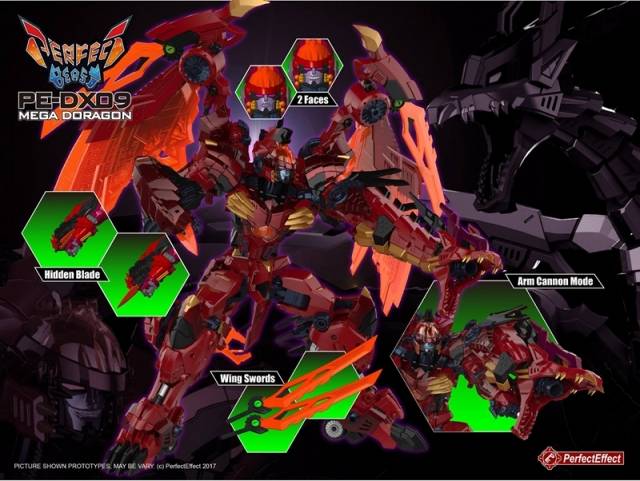 Load image into Gallery viewer, Perfect Effect - PE-DX09 Mega Doragon Re-issue
