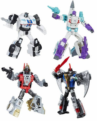 Transformers Generations Power of The Primes - Deluxe Wave 1 - Set of 4
